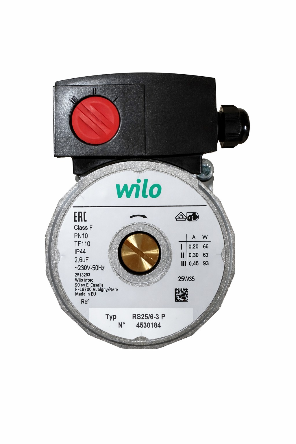 Bomba Caldera Willo RS25
