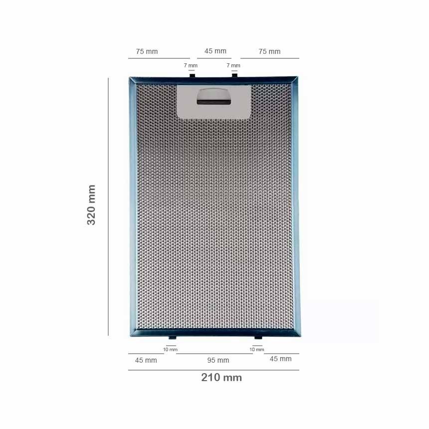 filtro campana teka dm70