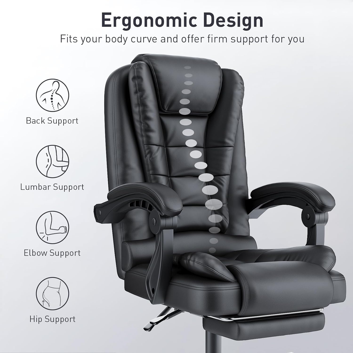 Soutien ergonomique de la colonne vertébrale