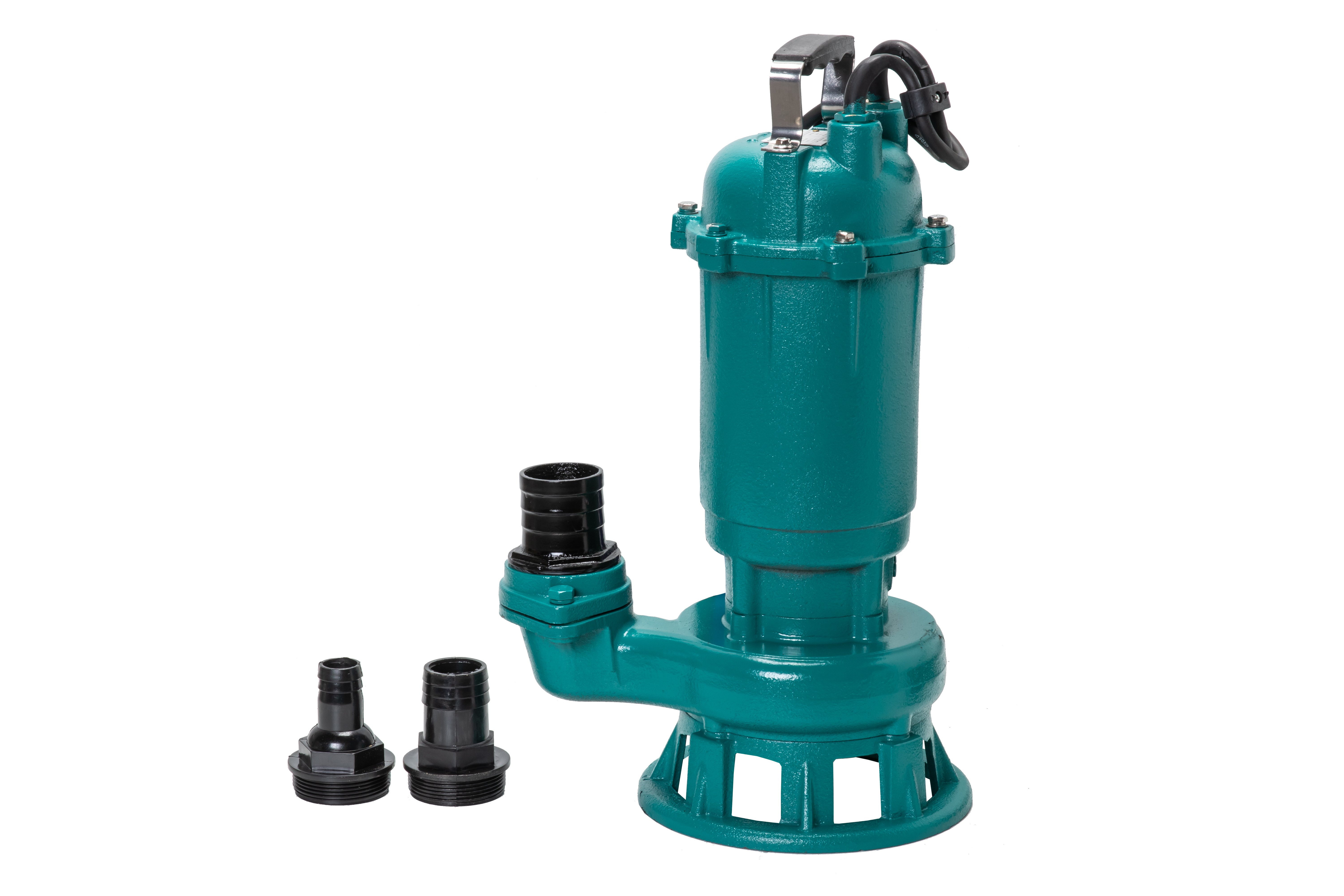 Fäkalienpumpe Schmutzwasserpumpe Tauchpumpe 550W 250l/min - 2  Storzkupplung + 20m C-Schlauch, Schmutzwasser- / Tauchpumpen, Pumpen