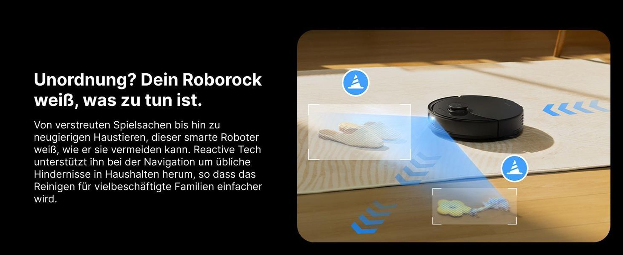 Roborock Q10 PF+ Staubsauger Roboter 10000 Pa (Upgrade von Q8 max+), Dual Anti-Tangle-System, inkl. 1L Bodenreiniger, Selbstentleerende Dock, Schwarz