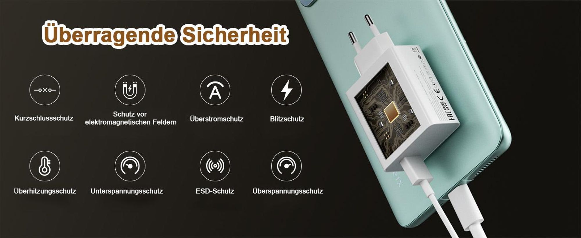 USB C Ladegerät für Xiaomi, 90W Hyper Charge Ladegerät, Netzteil Ladekabel für Xiaomi 15 Ultra 15T Pro 14T 14 14 Ultra 13T Redmi Note 14 13 12 11Pro