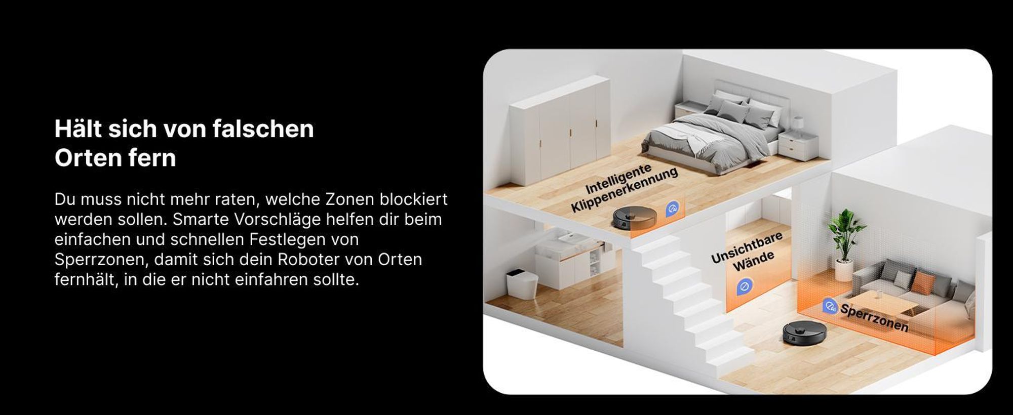 Roborock Q10 PF+ Staubsauger Roboter 10000 Pa (Upgrade von Q8 max+), Dual Anti-Tangle-System, inkl. 1L Bodenreiniger, Selbstentleerende Dock, Schwarz
