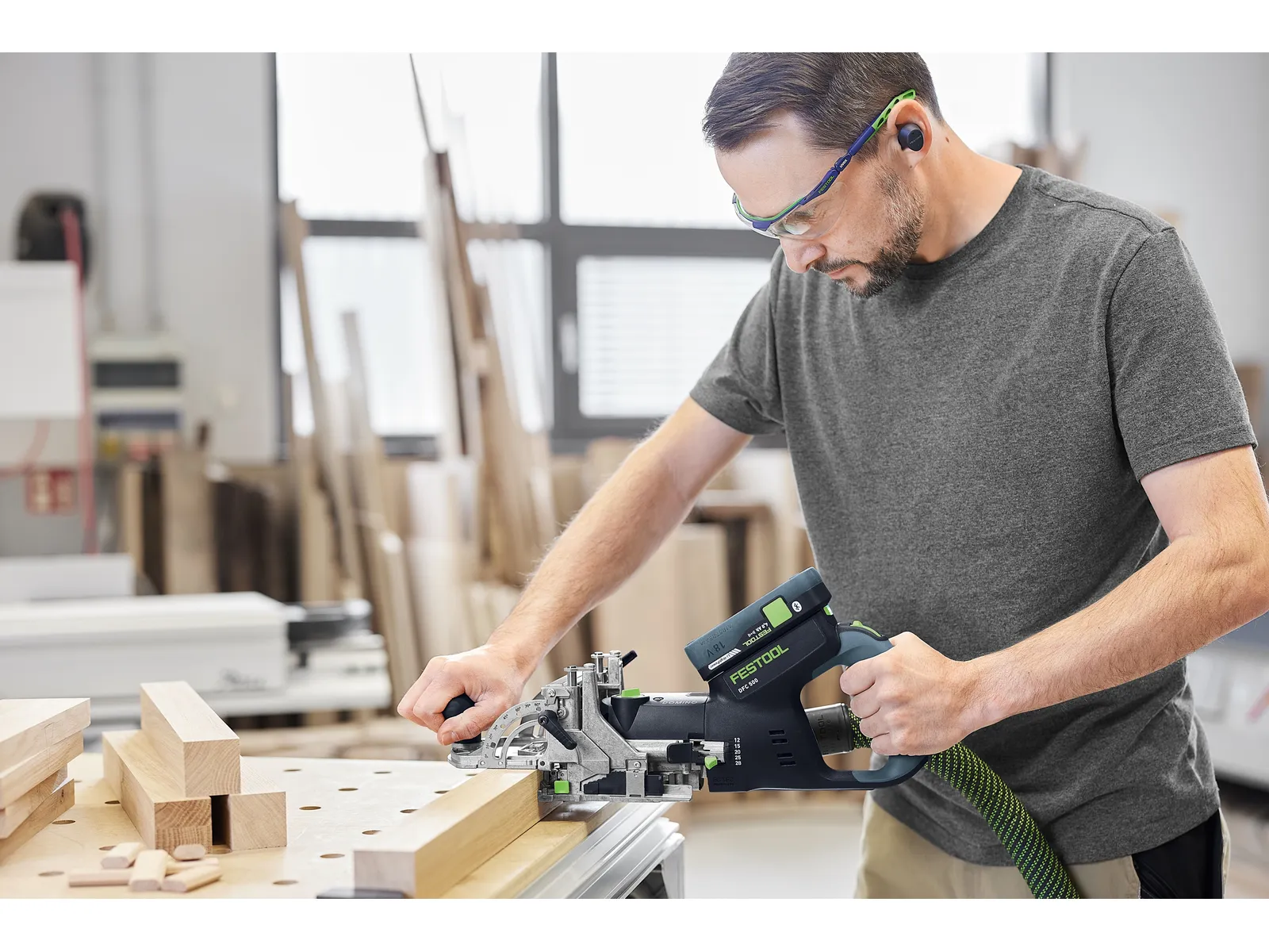 Festool DFC 500 E-Basic – Fraiseuse DOMINO sur batterie