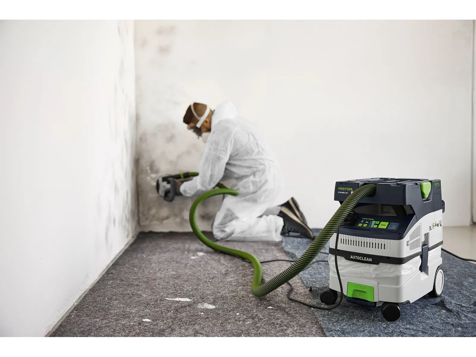 Festool CTH MIDI I AC – Aspirateur compact pour poussières dangereuses
