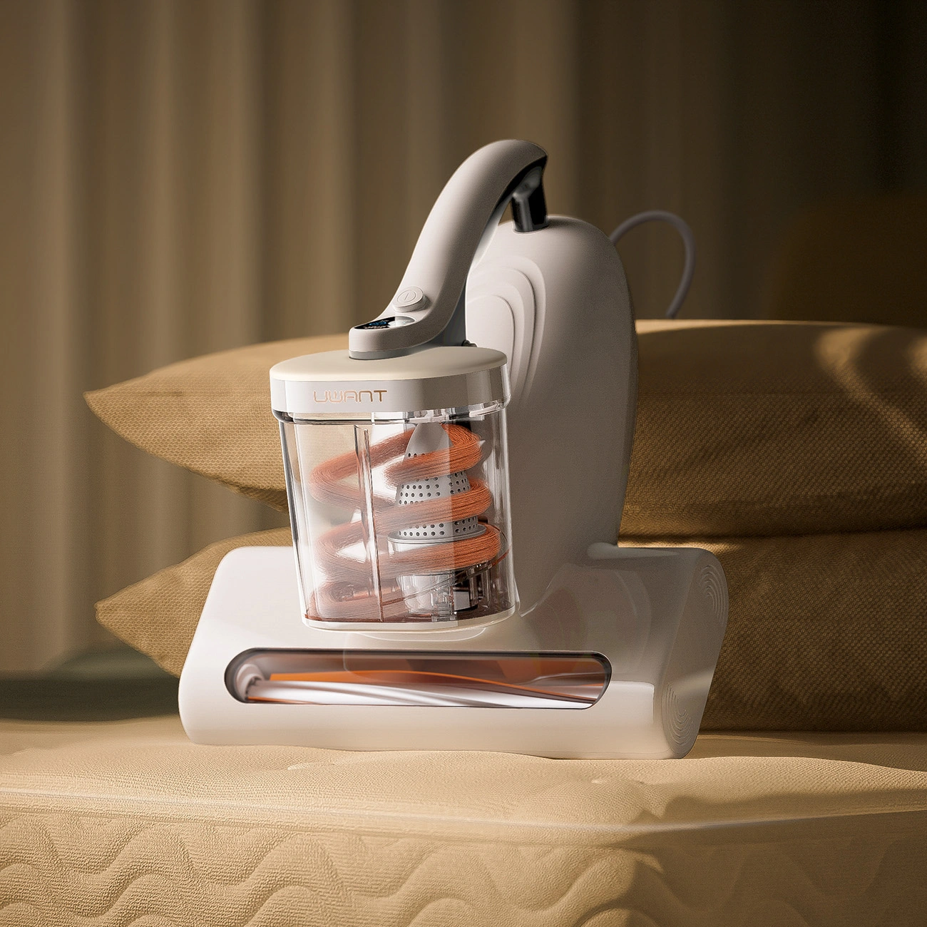 L'aspirateur UWANT possède deux compartiments pour la séparation de la poussière et la circulation de l'air