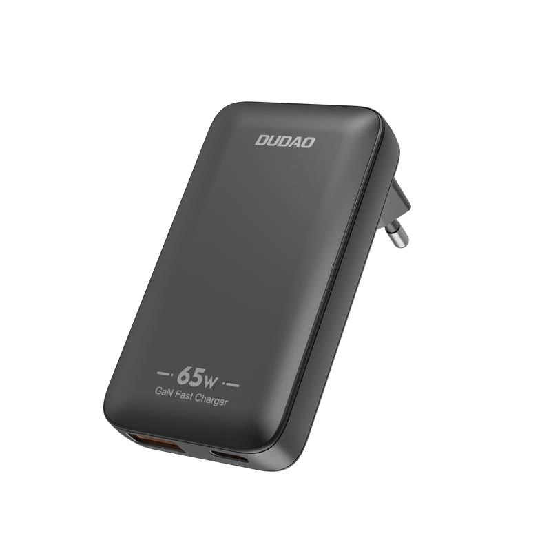graphics with Dudao A65Q GaN wall charger