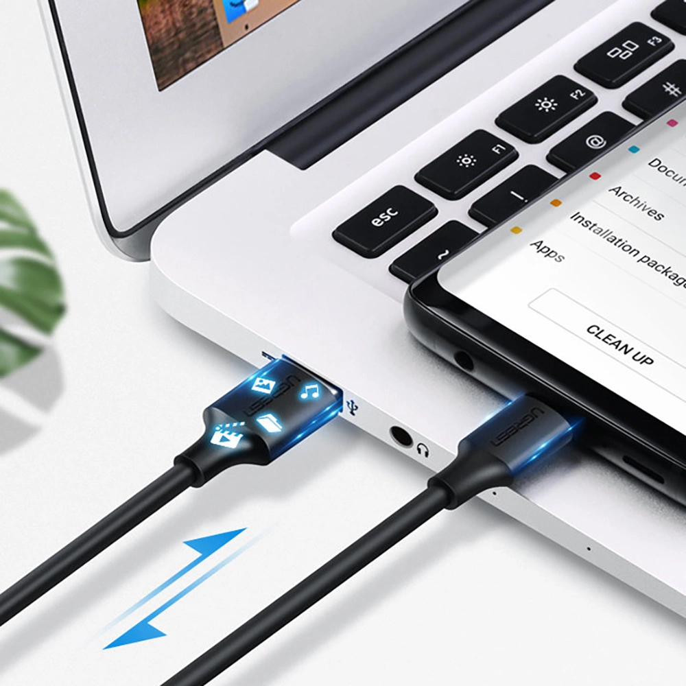 Datenübertragung mit dem Ugreen US287-Kabel