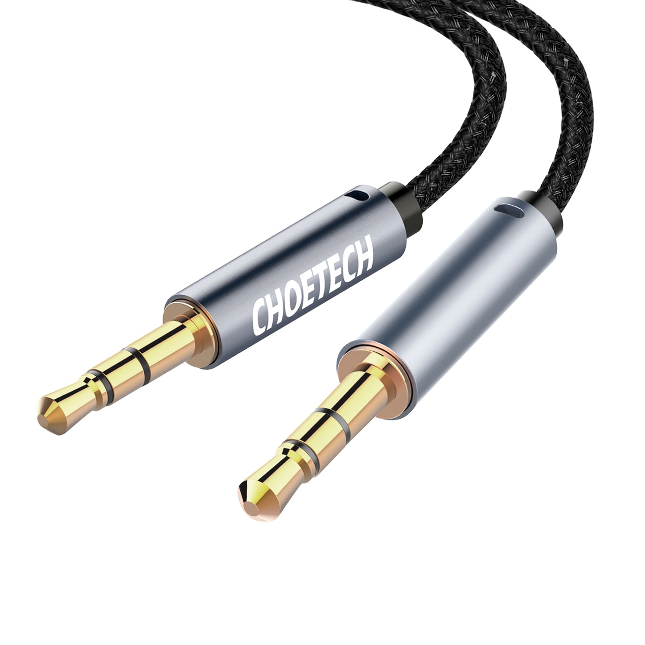 Cable Choetech AUX002 sobre fondo blanco