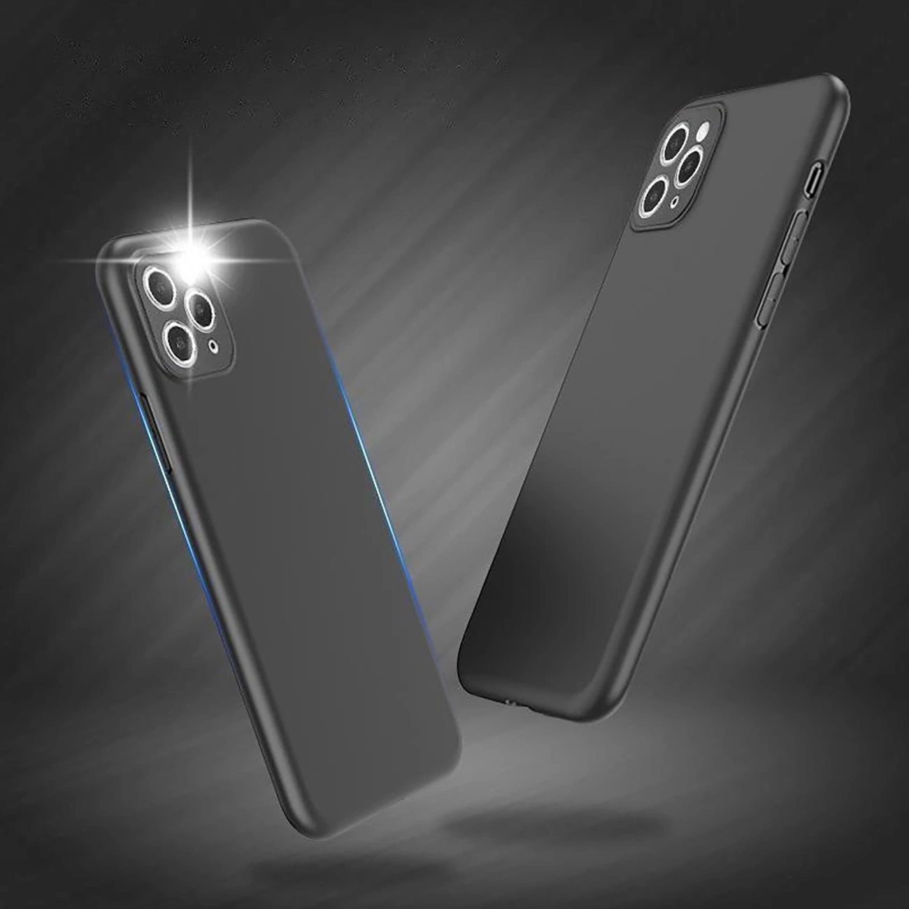 Étui souple pour Xiaomi Poco F6 sur fond noir