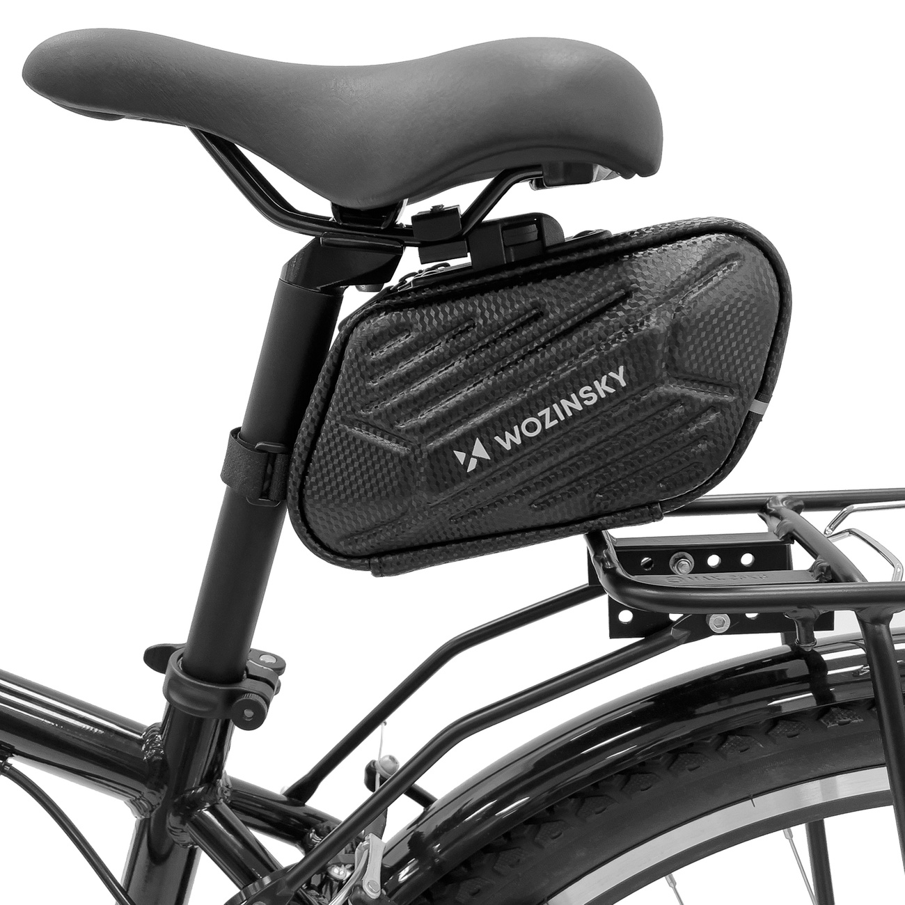 Befestigung der Wozinsky WBB27BK Fahrradsatteltasche