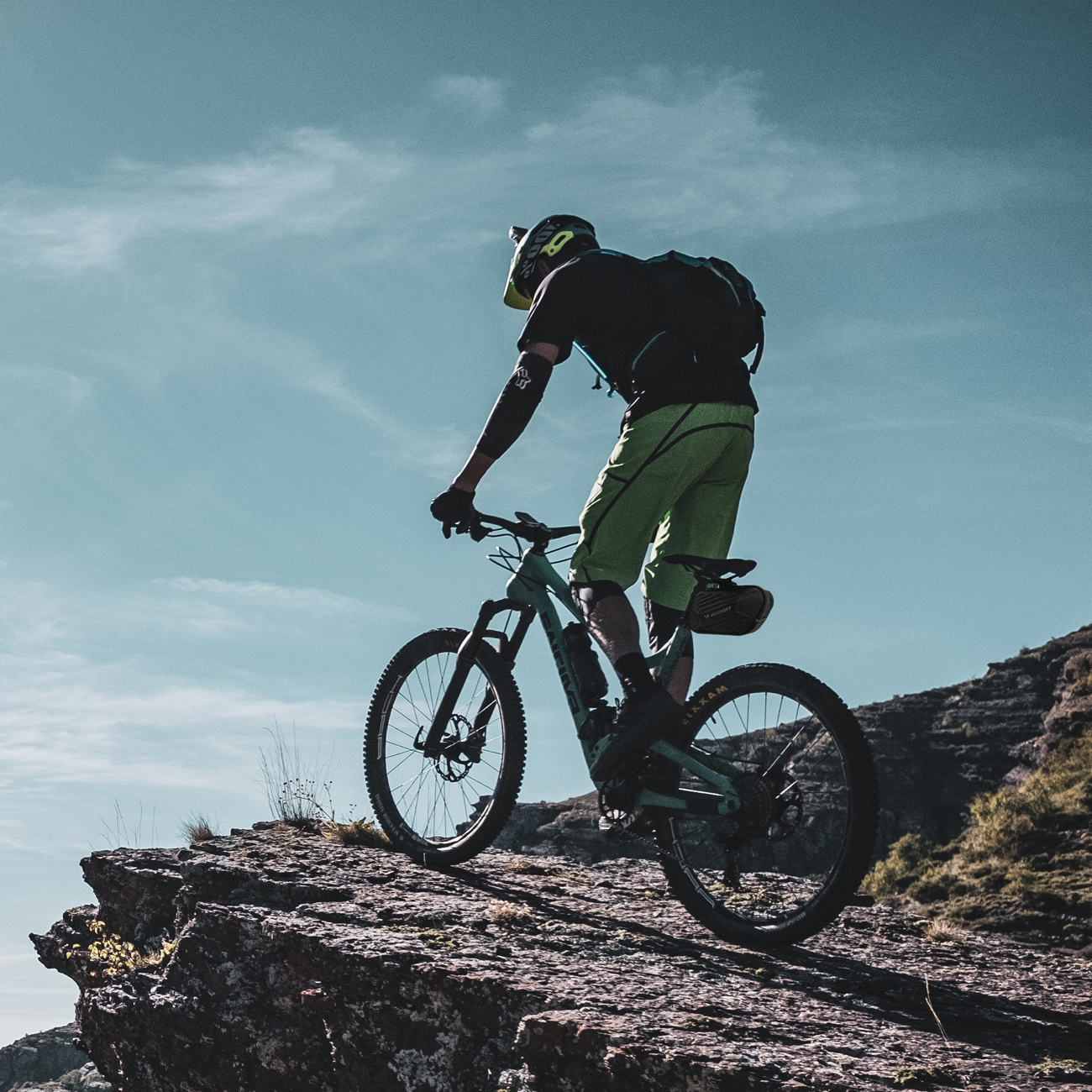 Wozinsky WBB27BK Satteltasche an einem Mountainbike