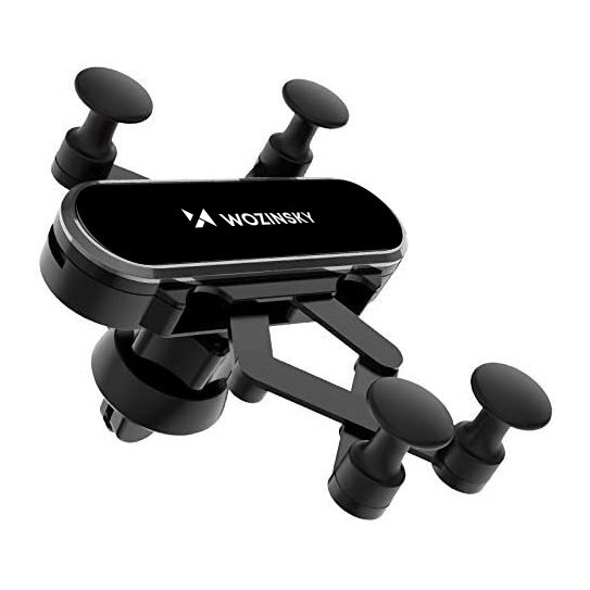Soporte para teléfono de coche Wozinsky WCH-05 con gravedad, desplegado