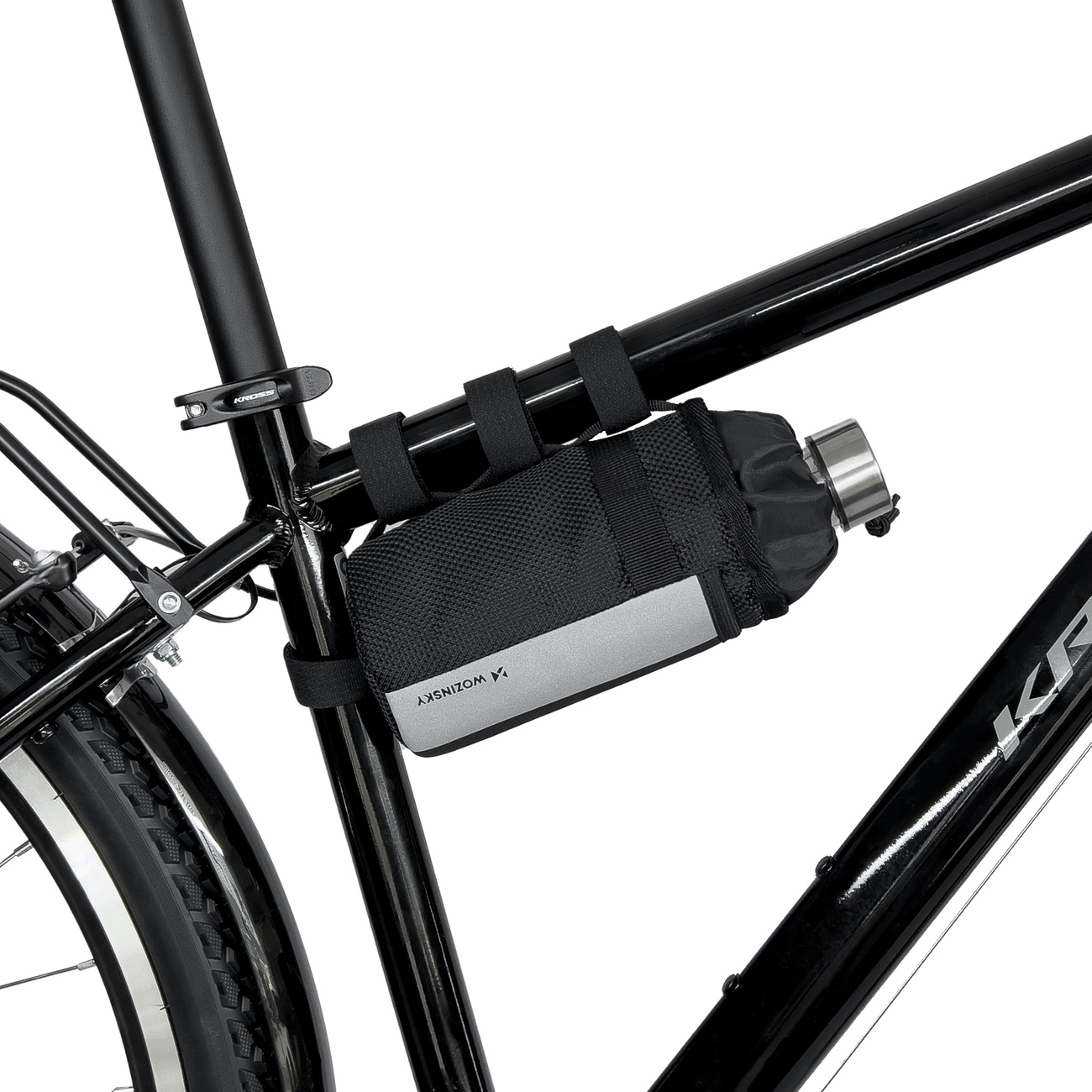 Wozinsky WBB29BK Unterrahmen-Fahrradflaschentasche