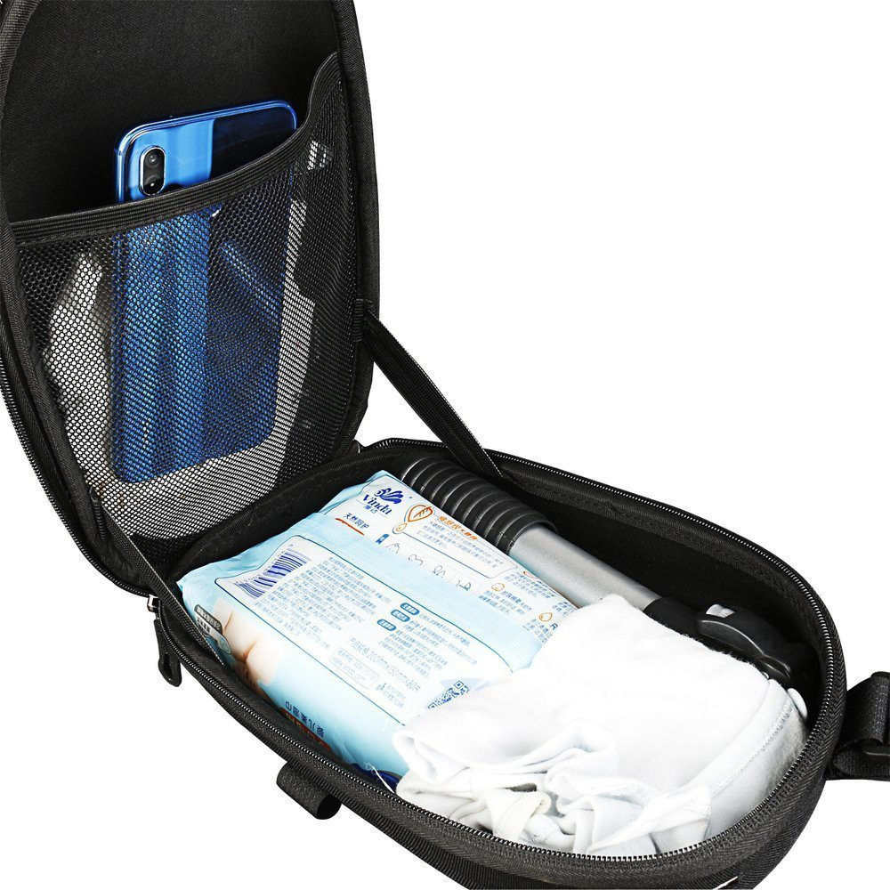 Innenansicht der Wozinsky WSB1BK Roller-Lenkertasche