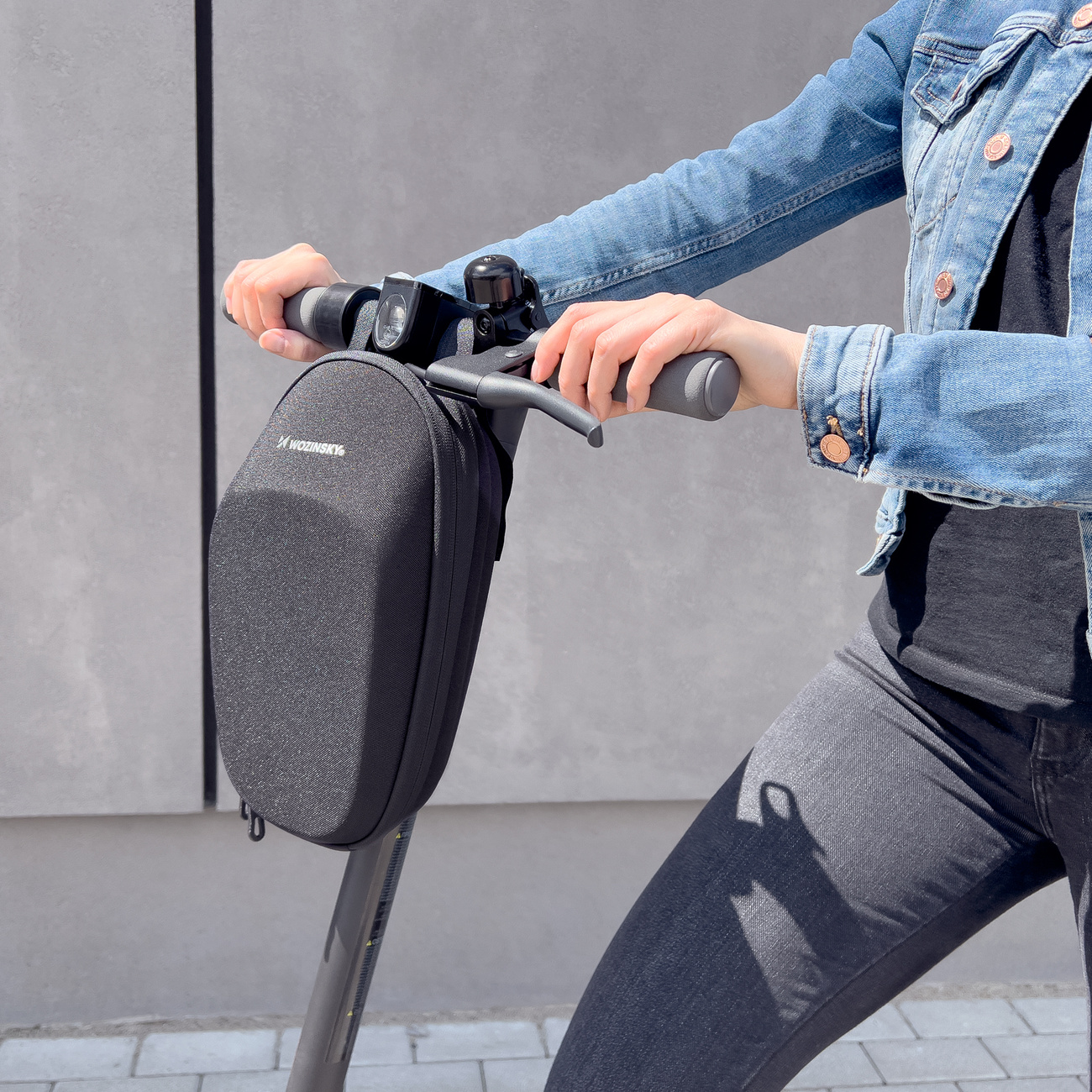 Universelle Wozinsky WSB1BK Scooter-Lenkertasche