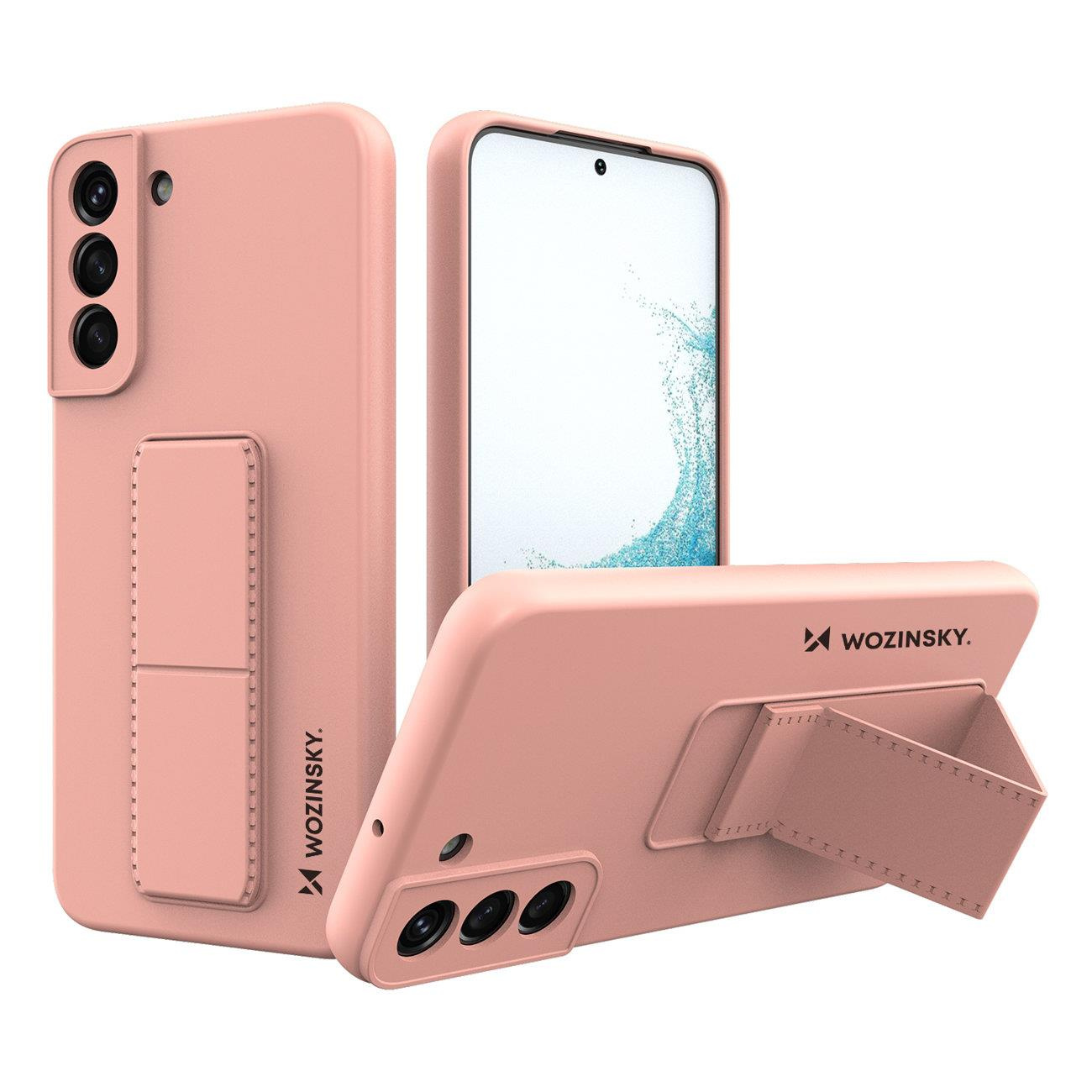Wozinsky Kickstand Case - Samsung Galaxy S22 Plus S22+ Case - Pink