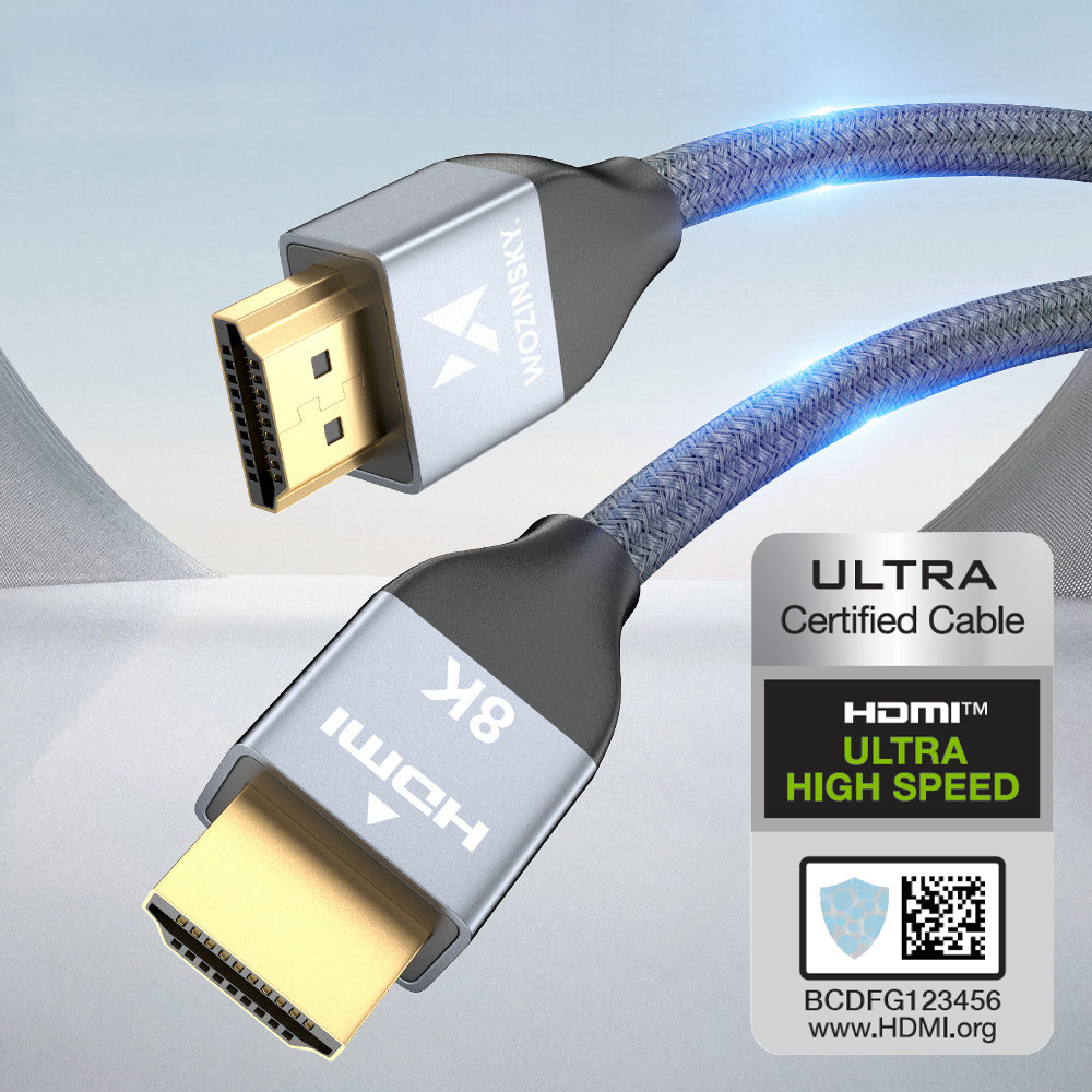 Cable HDMI 2.1 certificado Wozinsky