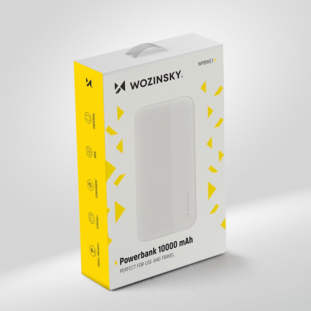 Batería externa Wozinsky de 10000 mAh Embalaje WPBWE1