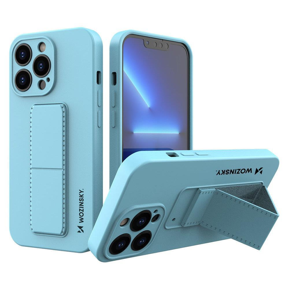Wozinsky Kickstand Case - iPhone 13 mini case - light blue