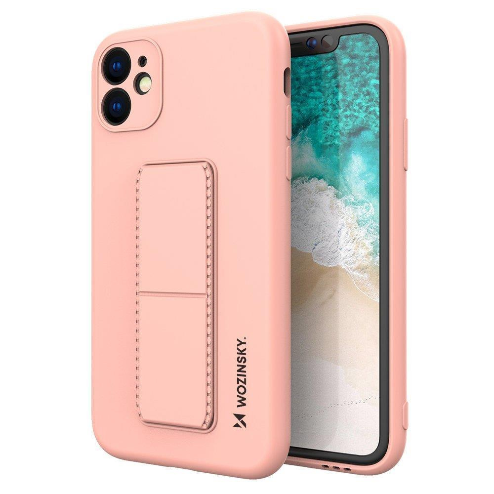 Custodia Wozinsky Kickstand - Custodia per Samsung Galaxy A22 4G - Rosa