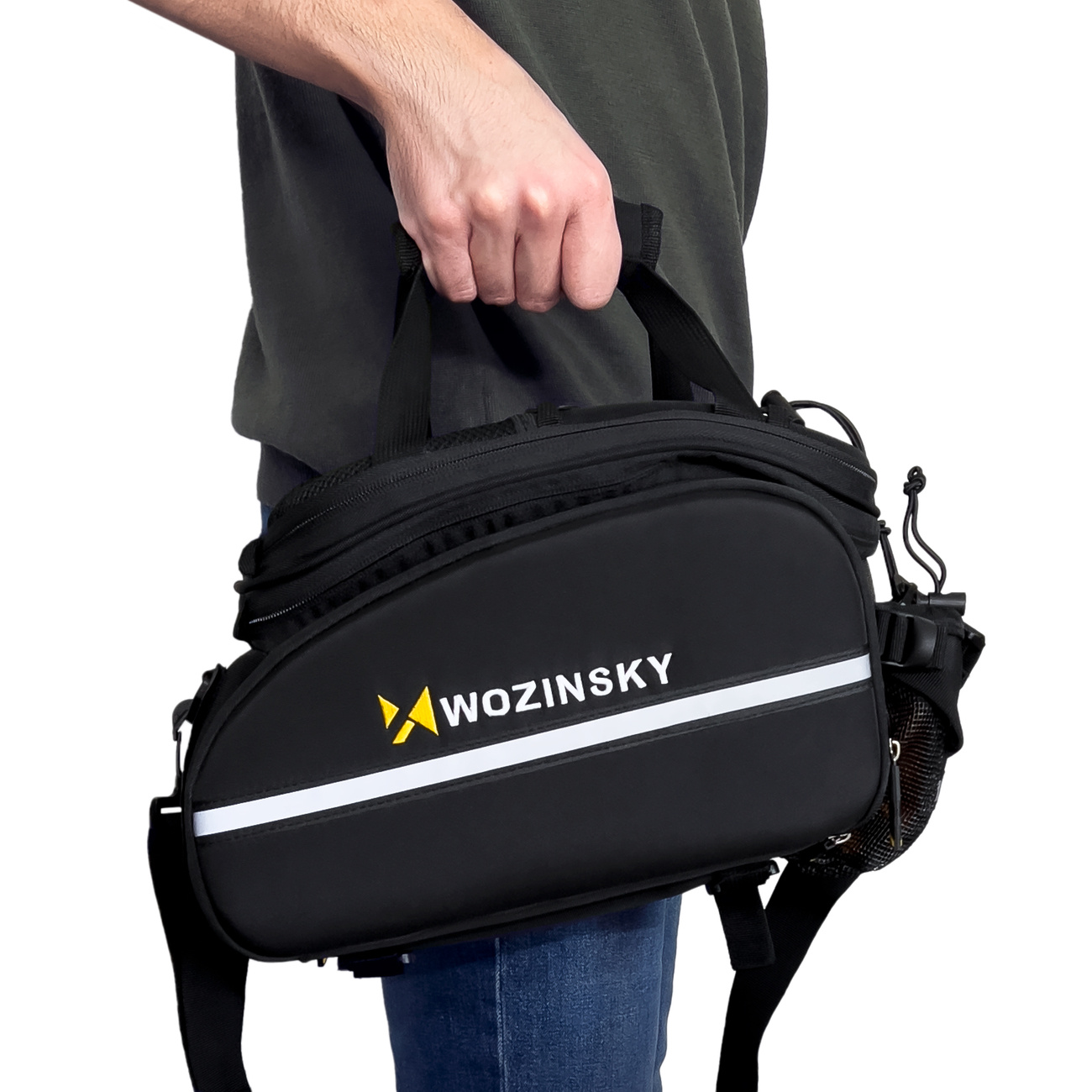 Borsa da bicicletta a mano Wozinsky WBB19BK