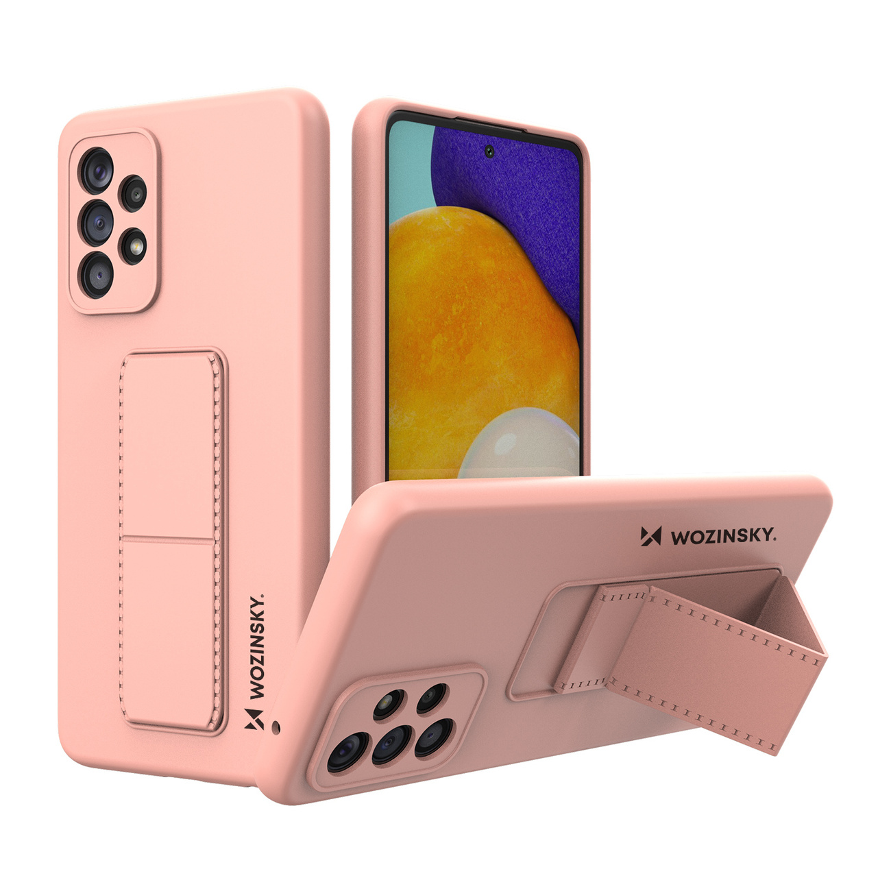 Étui Wozinsky avec béquille - Étui pour Samsung Galaxy A73 - Rose