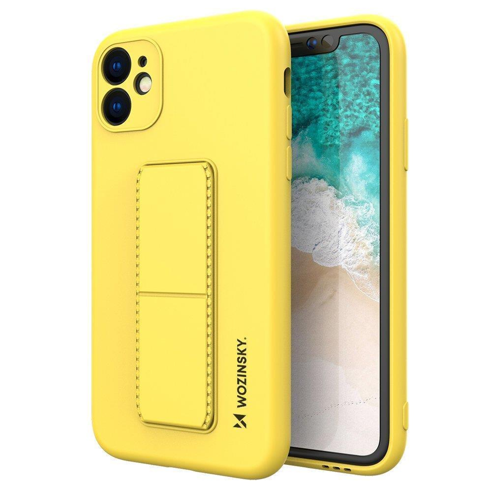 Custodia Wozinsky Kickstand - Custodia per Samsung Galaxy A22 4G - Gialla