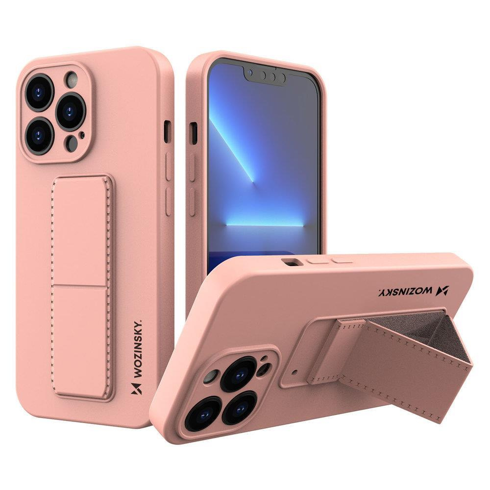 Étui Wozinsky avec béquille - iPhone 13 mini - rose