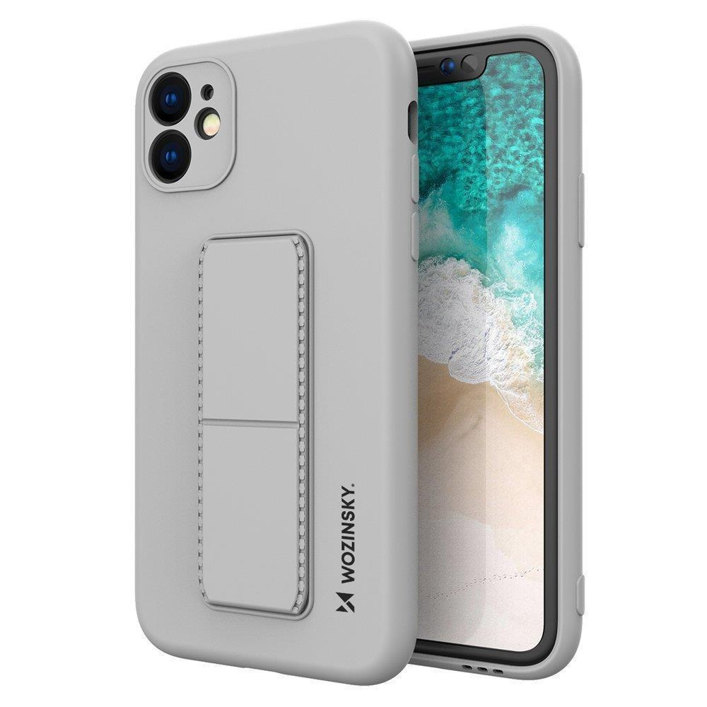 Wozinsky Kickstand Case - Samsung Galaxy A22 4G Case - Gray
