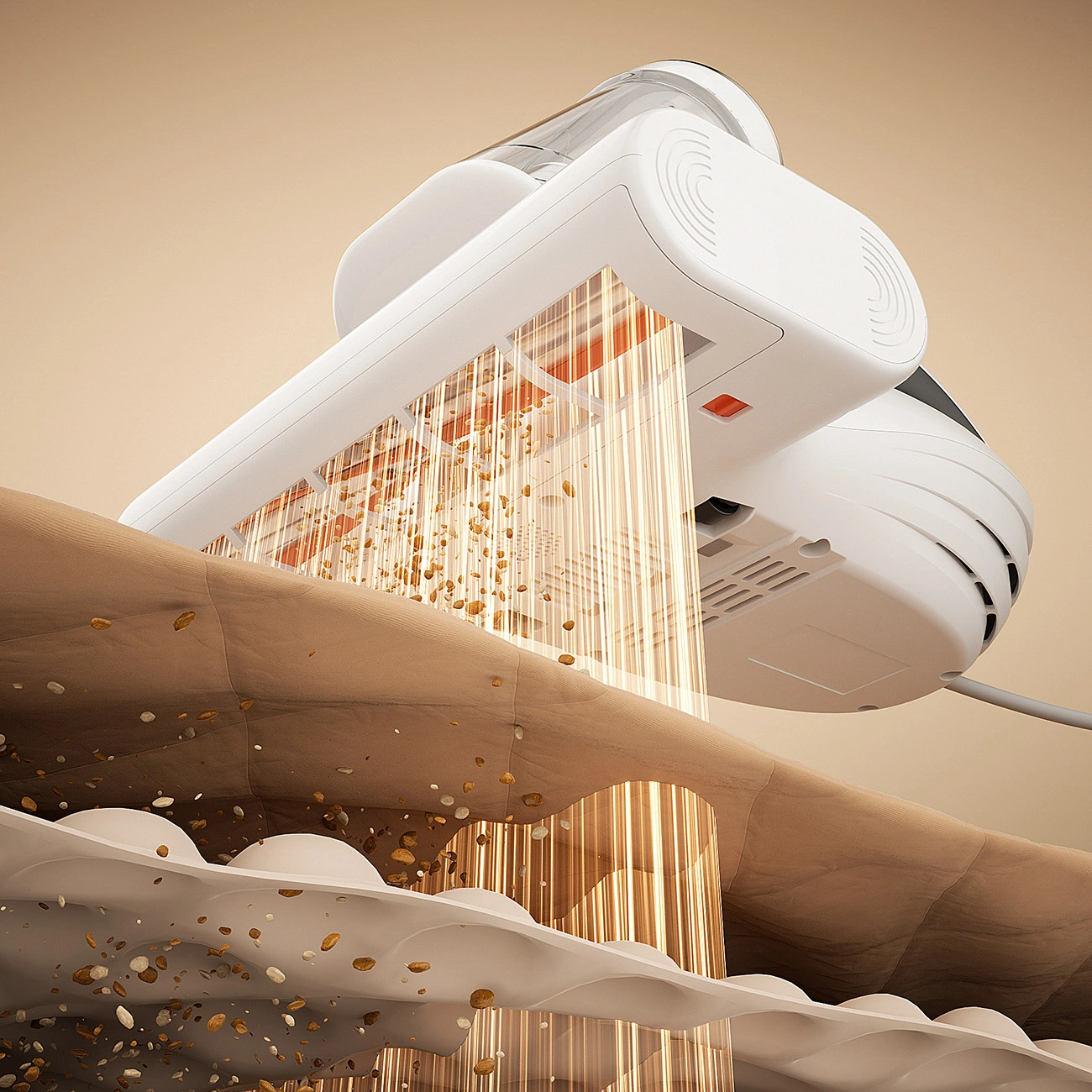 L'aspirateur UWANT élimine efficacement toute la saleté du matelas
