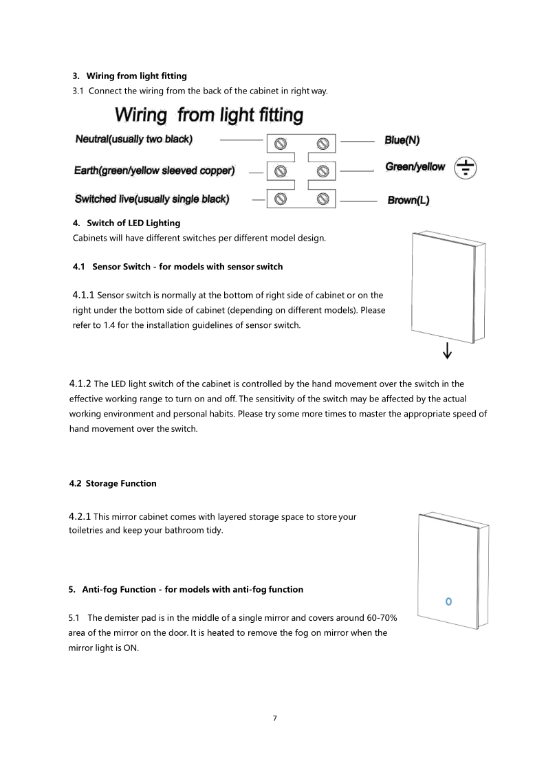 Livingandhome LED Illuminated Bathroom Mirror Cabinet With Lights Shaver Socket Demister And Sensor 500x700MM -Comfort Bathroom Store AAHKMJXYDAFdJAOAIMEbOAchkNoCfGqSp8 DGHB2EnHqA9vVv8uqiajliDIMCrsz2uR