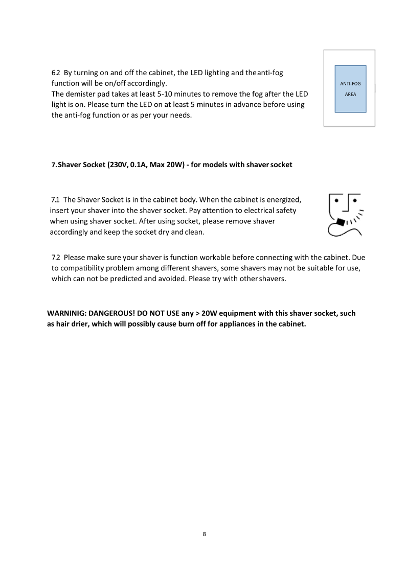 Livingandhome LED Illuminated Bathroom Mirror Cabinet With Lights Touch Switch Demister Pad Shaver Socket, 600x450MM -Comfort Bathroom Store AAHKMJXYDAFdJAOAIMEbOAchkNoCfGqSp8 DGHB2EnHqA9vVv8uqiajliDIMCrsz2uSu4Gn02ye81guim6377SE5fqYmu5M7GyonhvRcRvBp9w==