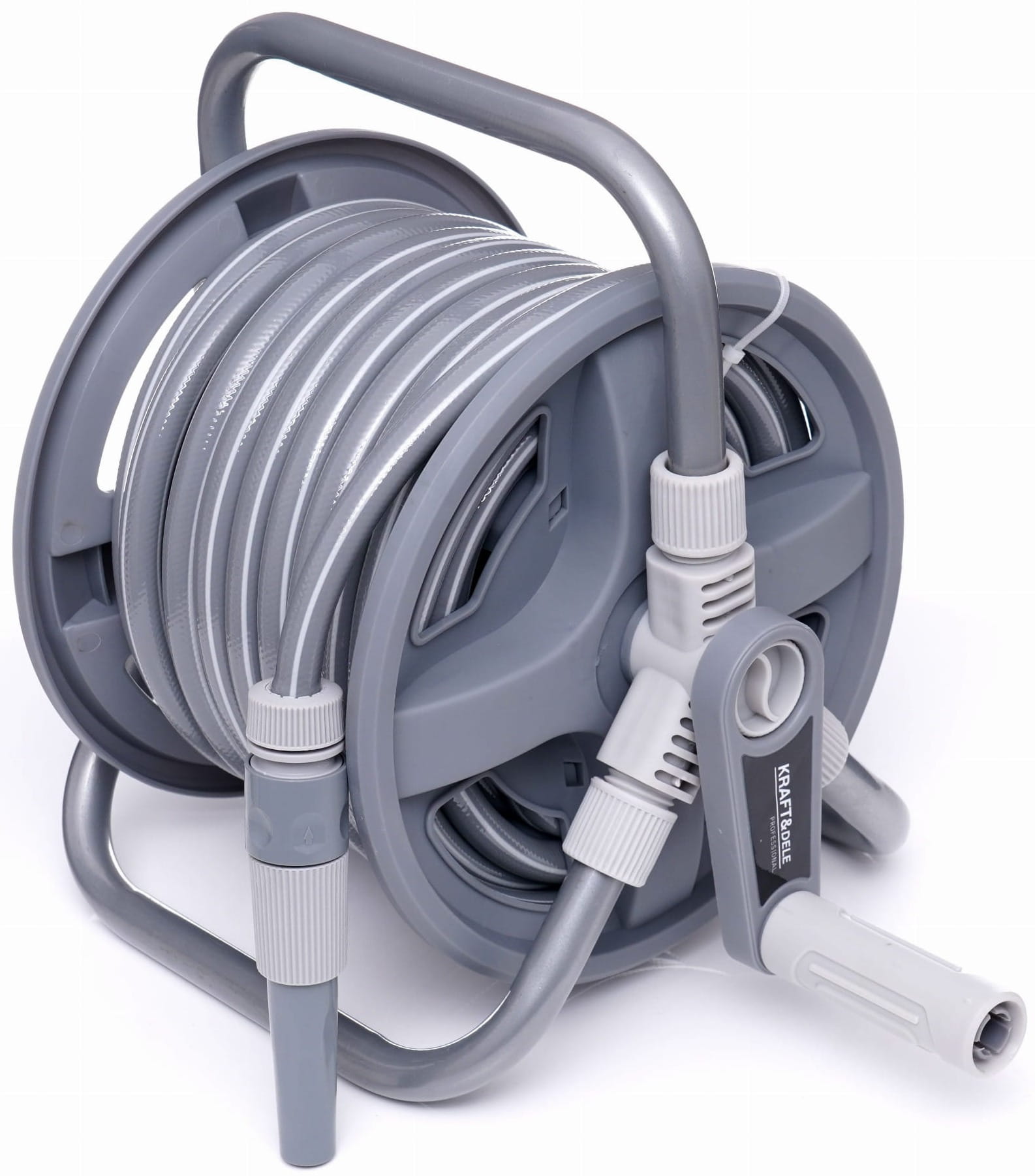 Support de serpent d'arrosage de 40m+2m par KRAFT&DELE - Solution d'arrosage efficace