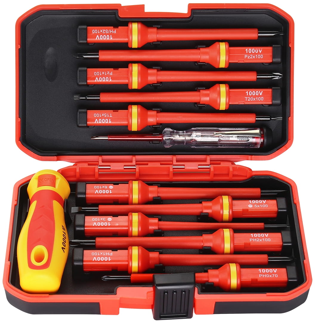 Pack de visseuses isolées 14 pièces KD5972 - Outil essentiel pour les électriciens
