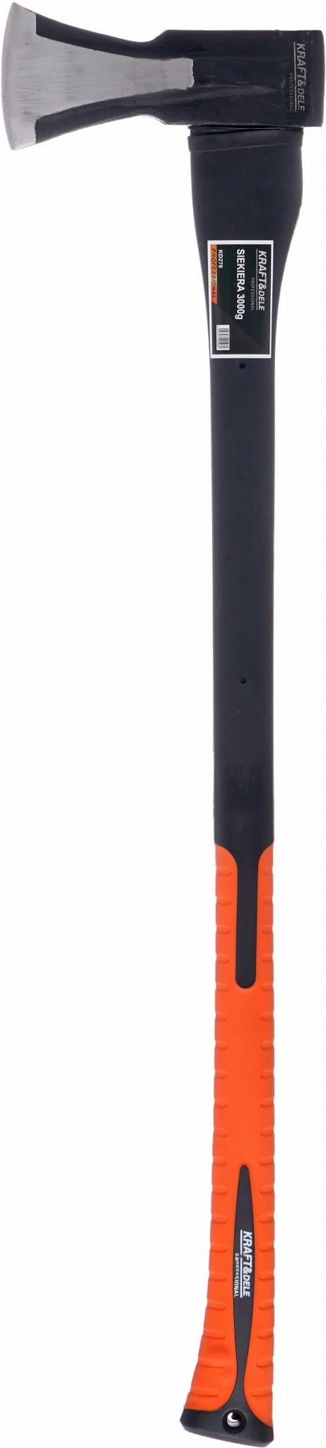 Hache à manche en fibre de verre 84cm 3kg - Hache de haute qualité pour usage lourd