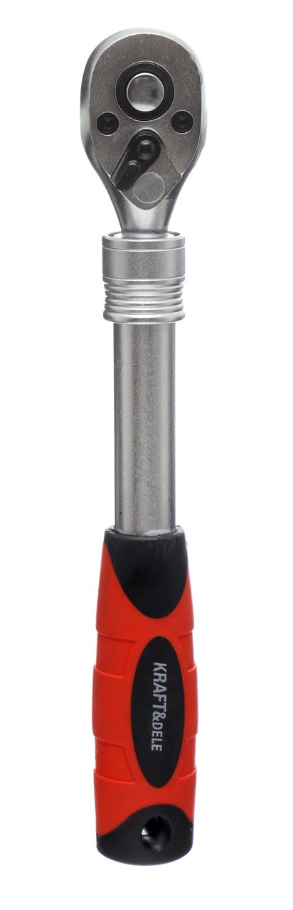 Poutre à vis chrome-plaquée avec manivelle réglable - Solution de fixation de haute qualité