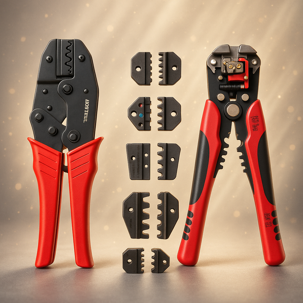 Outils de compression de connecteurs Kraft & Dele - Outil multifonctionnel