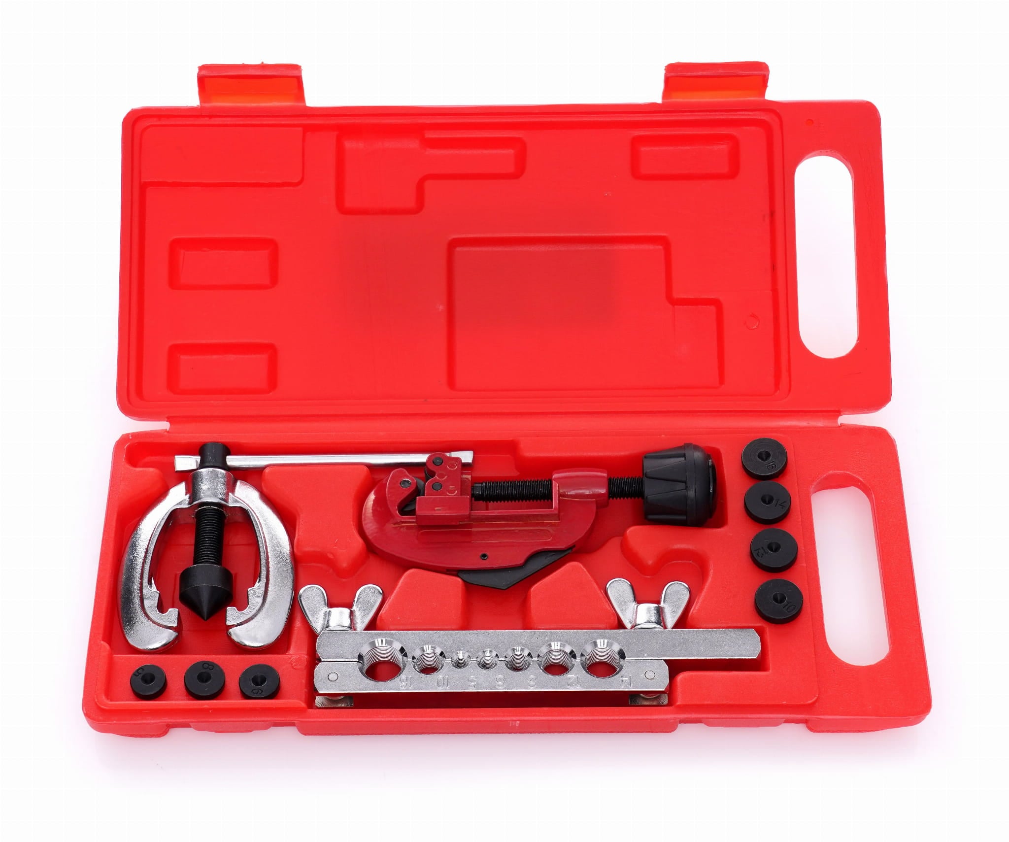 Kit pour filetage des lignes de frein - Outil professionnel pour l'assemblage des lignes de frein