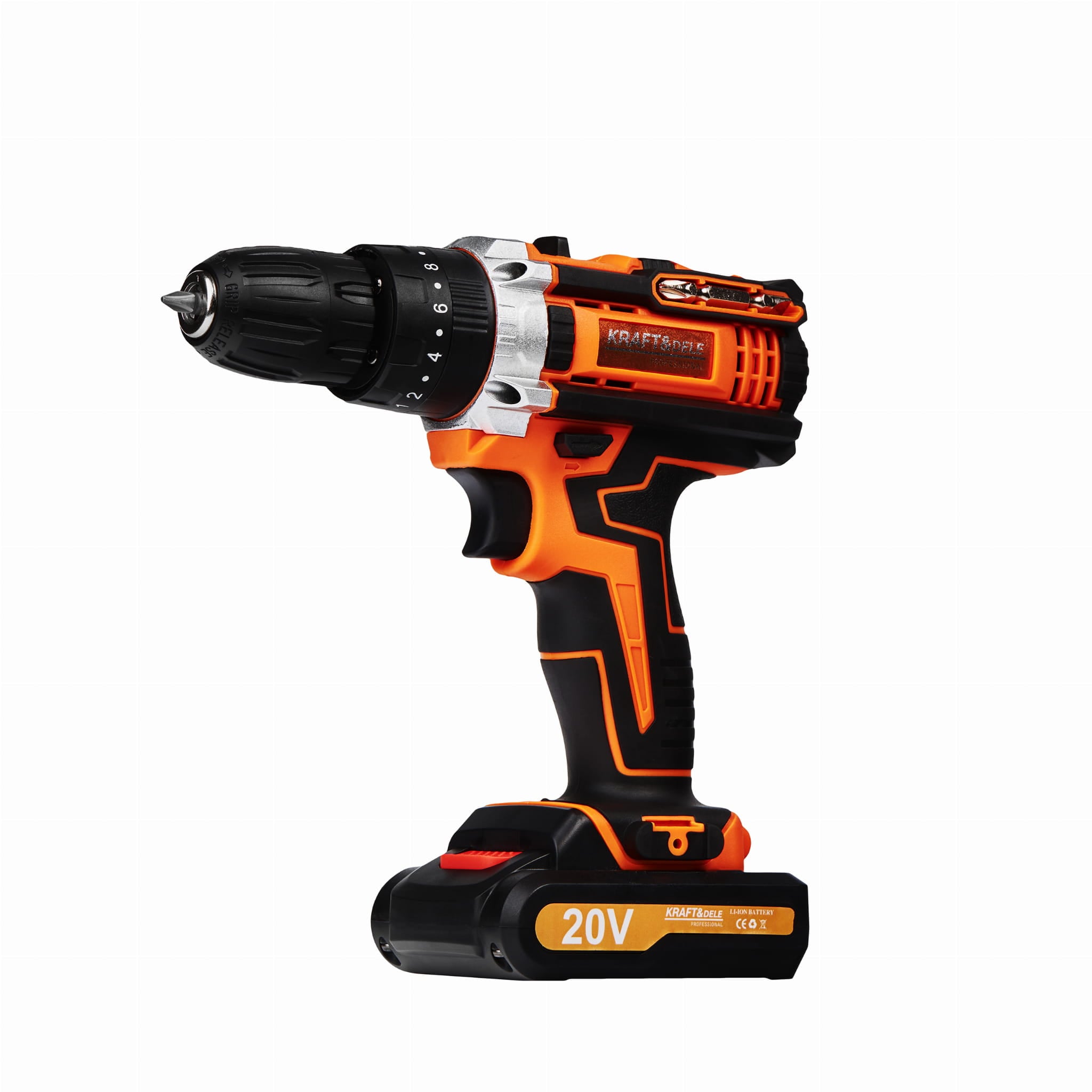 Kraft & Dele 20V Perceuse sans fil - Puissance professionnelle entre vos mains