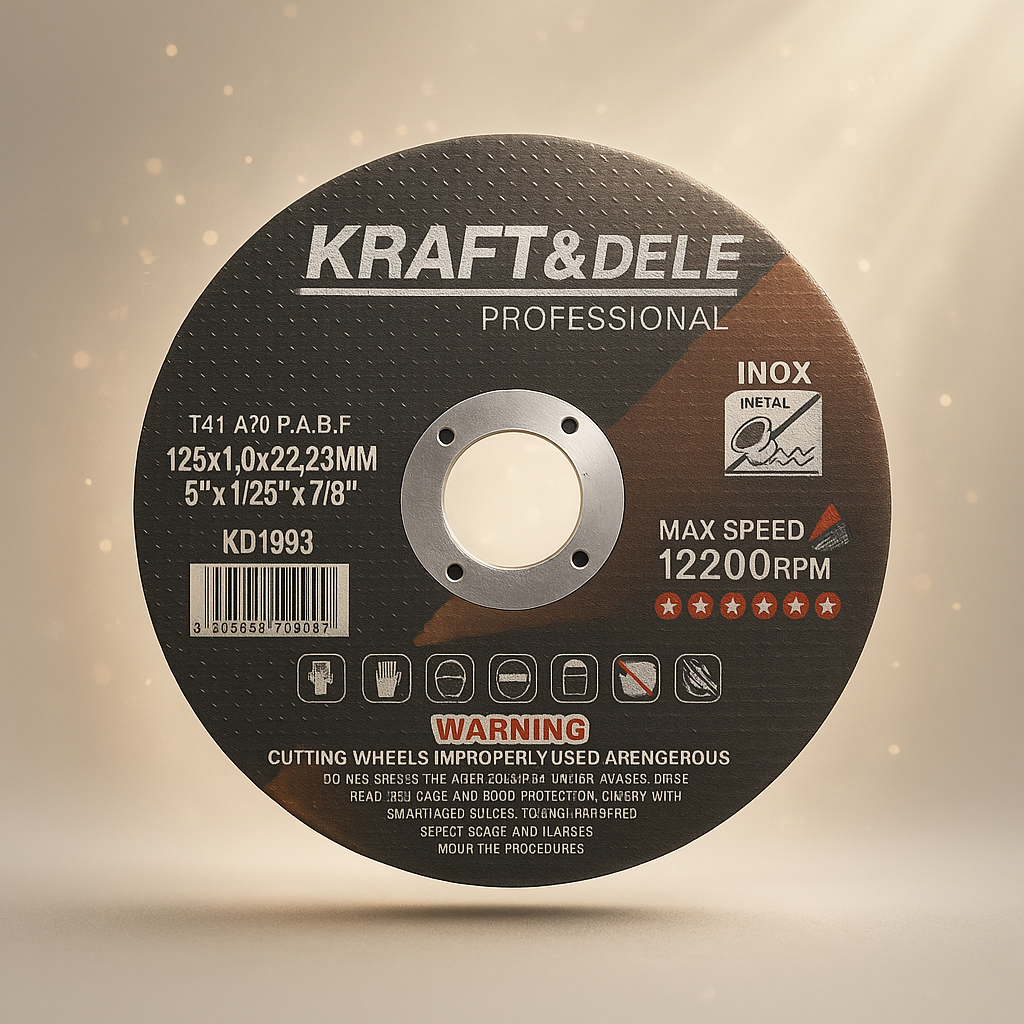 Couteau à découper métal 125x1,0x22,23mm KD1993 - Solution de découpe métal professionnelle