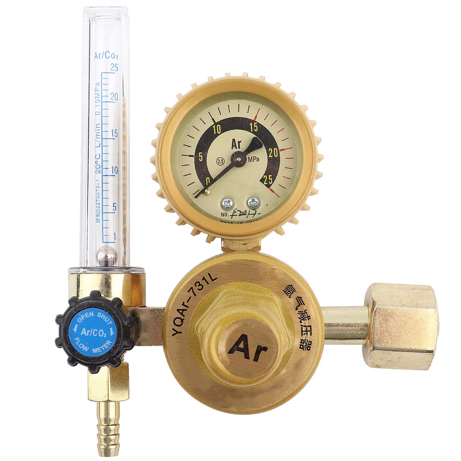 Regulador de caudalímetro Argon CO2 Mig Tig