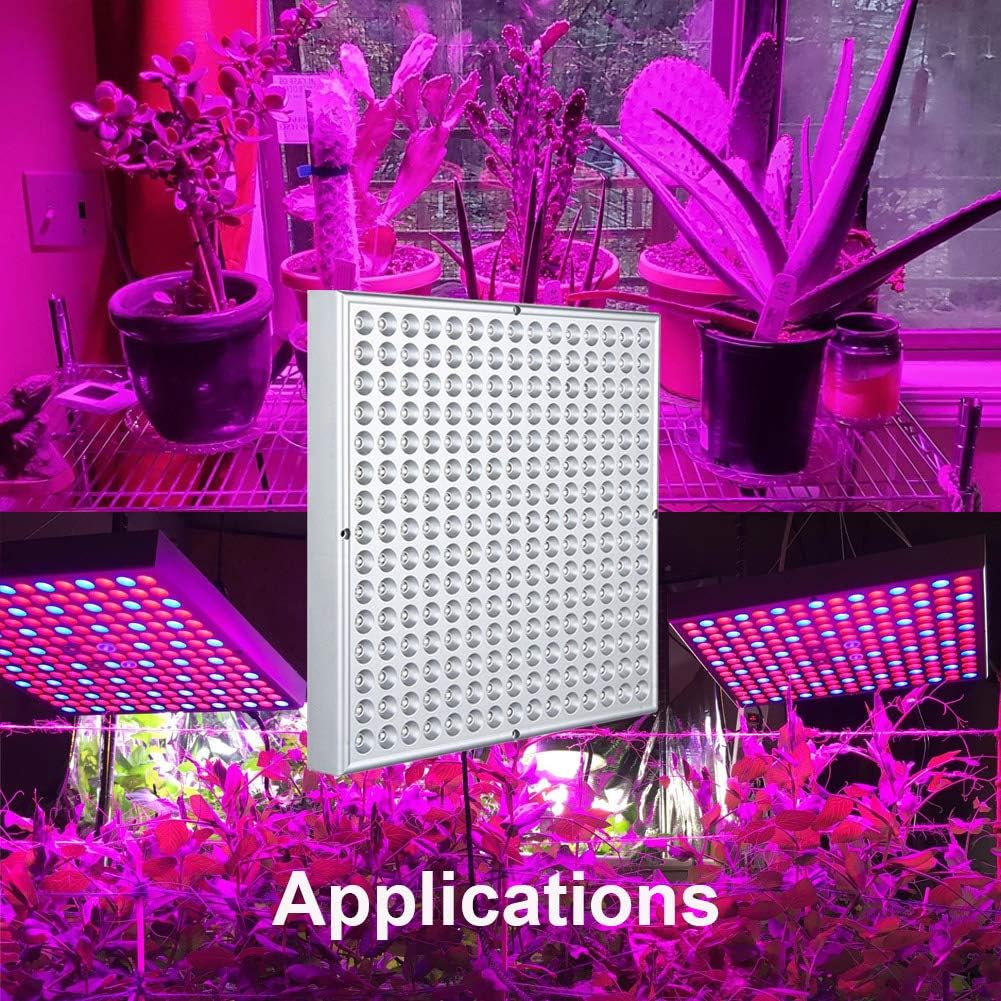 Confezione Da 8 Luci A LED Per Coltivazione Da Interno Da 192 W (8 × 24 W) Ad Alta Intensità A Spettro Completo Con Alto Valore PPFD, Luci Per Coltivazione T8 Per Piante Da Interno, Semi