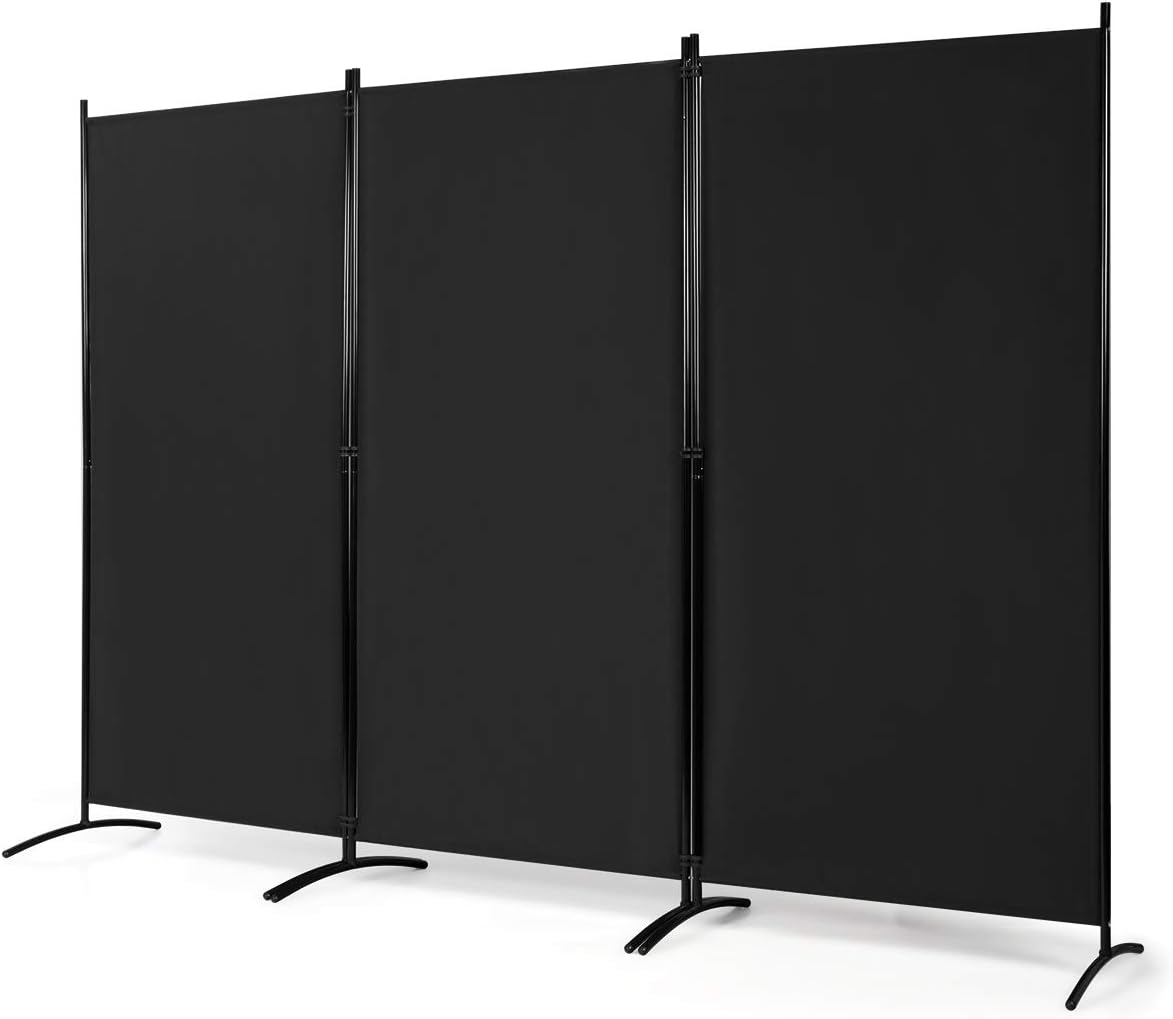 COSTWAY Paravent Intérieur à 6 Panneaux Pliable Détachables 300x 180 Cm/Cloison De Séparation Cadre En Fer Fibre De Polyester-Facile à Déplacer Et à Assembler-Noir -ATMOSPHERA || VIDAXL || Safavieh Soldes AAHKMJXYDAFdJAOAIMEbOAchlkWZ0oakZn uVZ0mPidMNbILvCvspZ4oG3fPgIqc1P02N5 06cjdA8P7 qLAjd4WWSqOZTV1r4l6qC438kuXug==