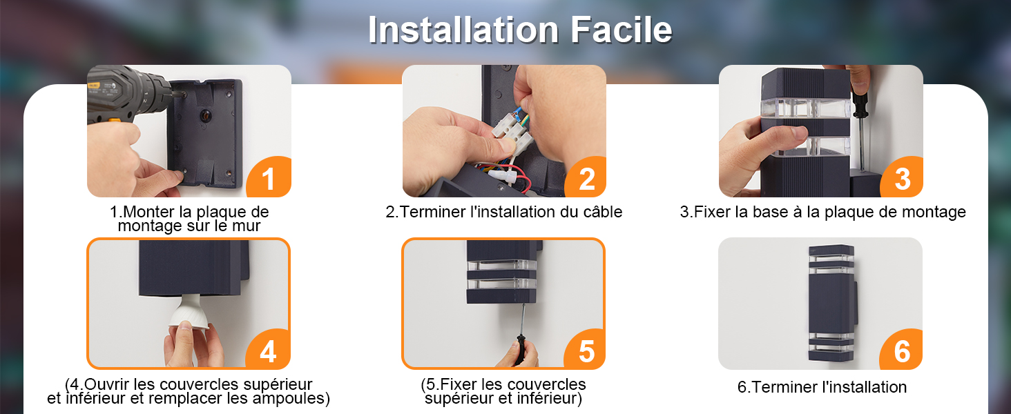 Étapes de l'installation