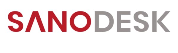 SANODESK Standing Desk Electric Height-Adjustable Desk With Anti-collision Protection, Memory Control And Soft Start/stop Function (White Frame+ 12060cm Maple Top) -Office Furniture Store