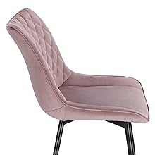 dining chairs pink