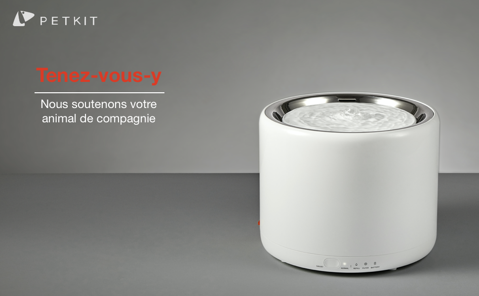 Fontaine à Fleur pour Chat Distributeur Eau pour Chat petkit eversweet water fountain bottle filter