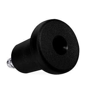 Retoo Lot De 5 Roulettes Pour Chaise De Bureau, 10 X 22 Mm, Diamètre 75 Mm, Silencieuses Et Respectueuses Du Sol, Adaptées Aux Sols Durs Et Tapis