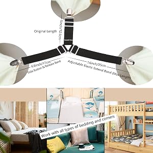 Attaches de draps de lit, matelas triangulaires, support de matelas, housse de canapé, clip porte-jarretelles.